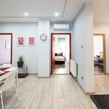 Apartament Ultra Large With Ac And Balcony Budapeszt
