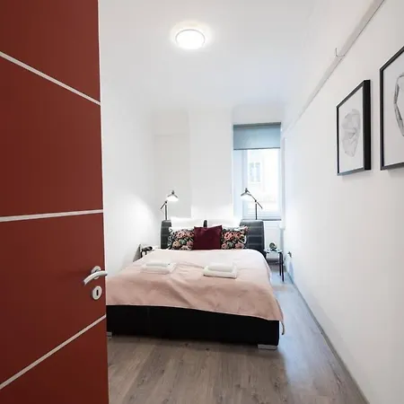 Apartament Ultra Large With Ac And Balcony Budapeszt